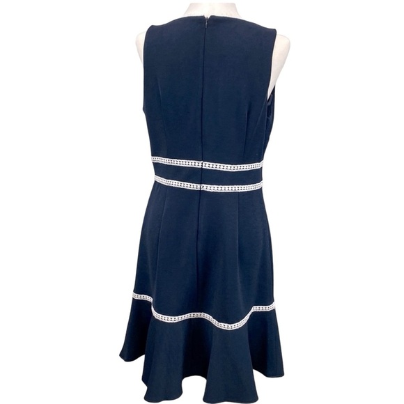 Nanette Lepore Navy White Lace Dress - Picture 5 of 7